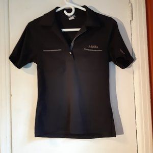 Arista equestrian ladies riding polo shirt, technical fabric